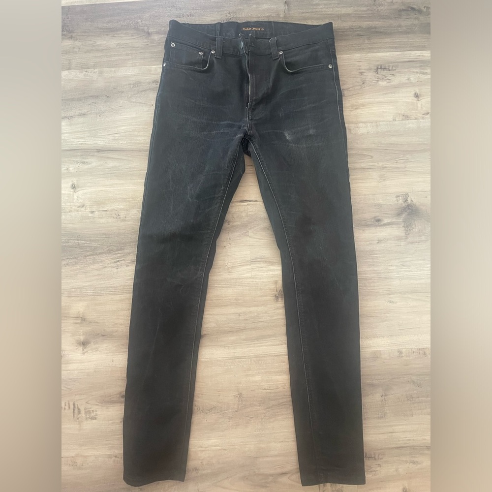 Nudie Skinny Lin 33/32 black